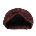 thumbnail image 5 of Herrnalise Outdoor Winter Adult Keep Warm Printing Hats Plush knitted Woolen Hat, 5 of 5