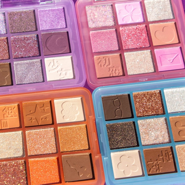 RUDE COSMETICS Chibi Manga 9 Color Eyeshadow Palette - Walmart.com