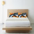 thumbnail image 6 of Yayeee Pillowcase Standard Size Set of 2 Satin Wrinkle Resistant Pillow Case, Abstract Wavy, 6 of 8