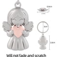 thumbnail image 4 of Cute Angel Keychain Guardian of Safety, Personalized & Remembrance Accessory Suitable for Drivers - Ideal Gifts for Women., 4 of 6