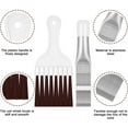thumbnail image 5 of Air Conditioner Condenser Fin Comb, Fin Cleaning Brush Air Conditioner Fin Cleaner Refrigerator Coil Cleaning Brush Metal Fin Evaporator Radiator Repair Tool (2), 5 of 5