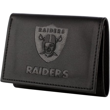 Nhl Tri Fold Wallet - Oakland Raiders Hybrid Tri-Fold Wallet - Black - No Size