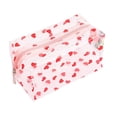thumbnail image 1 of Neceseres de viaje transparentes para maquillaje, bolsa de almacenamiento portátil para brochas de maquillaje, organizador de dibujos animados impermeable para mujeres y niñas (corazón), 1 of 5