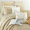 thumbnail image 6 of Lanco Taupe Paisley Comforter Set California King Size, 16 Piece, Jacquard Bedding Sets & Collections, Matching Flat Sheet, Fitted Sheet, Pillow Shams , Bedskirt , Curtains, 6 of 8