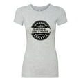 thumbnail image 2 of Dependanble Service of Dogde since 1914 | Womens Cars and Trucks Slim Fit Junior Tee, Heather Grey, X-Large, 2 of 3
