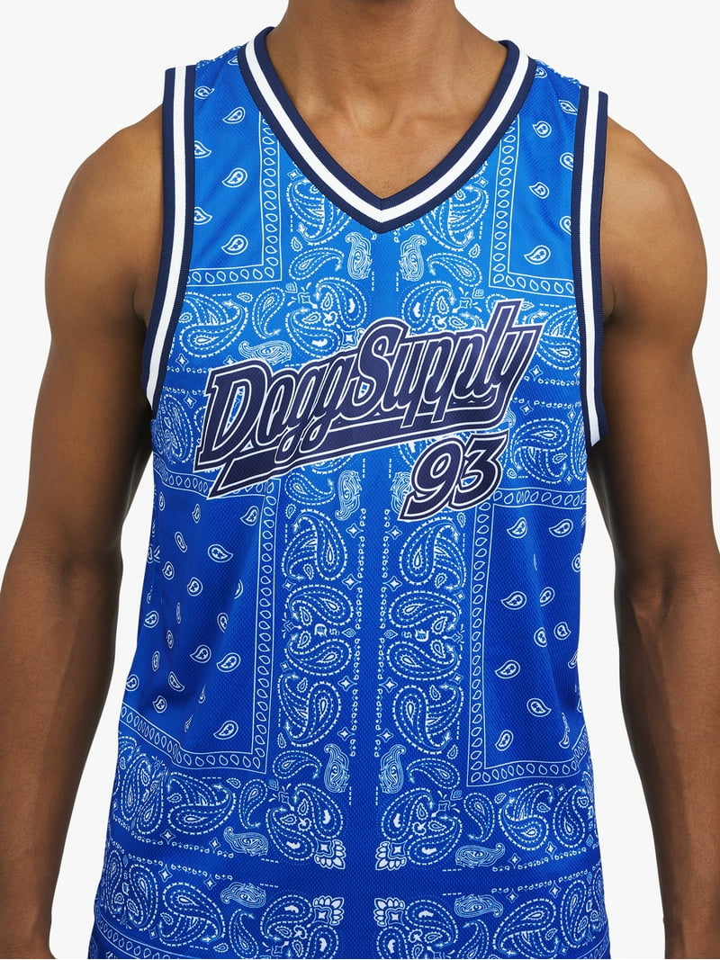 Dogg Supply by Snoop Dogg Basketball Jersey Tank Top, Men's Sizes
