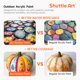 thumbnail image 5 of Set de pintura acrílica Shuttle Art de 12 colores, 250 ml, impermeable, 5 of 9
