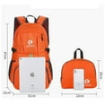 thumbnail image 2 of FloreceBien Mochila de viaje ligera y plegable, mochila de senderismo, mochila de día, mochila de camping plegable de 35 l, mochila ultraligera para deportes al aire libre, 01. negro, 35 l, 2 of 7