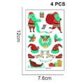 thumbnail image 2 of 1. Lindo regalo para niños: tatuajes temporales brillantes con temas navideños, 2 of 6