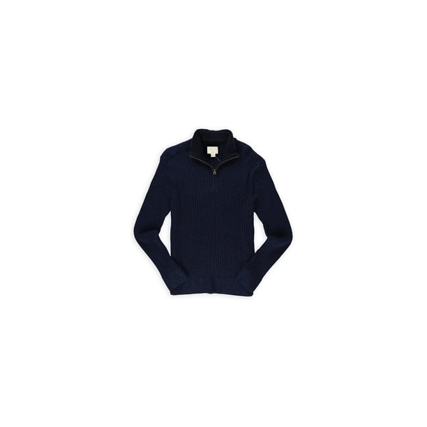 Field & Stream suéter acanalado para hombre, azul, extragrande