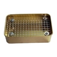 thumbnail image 2 of Bandeja sanitaria antideslizante para conejos, orinal para animales pequeños, accesorios para orinales, bandeja para hámsteres, hurones y conejos. Oro S, 2 of 8
