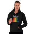 thumbnail image 4 of Gay Rainbow Pride Flag LGBTQ Rights Hoodie Sweatshirt Women Men Brisco Brands S, 4 of 6