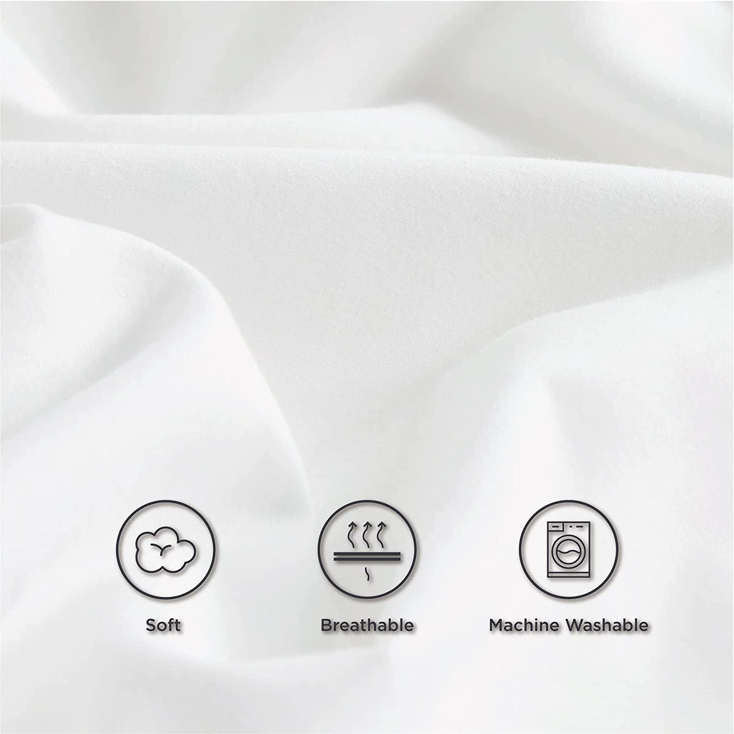 King Size Fitted Sheet 1 Piece - 400 Thread Count - 100% Egyptian ...