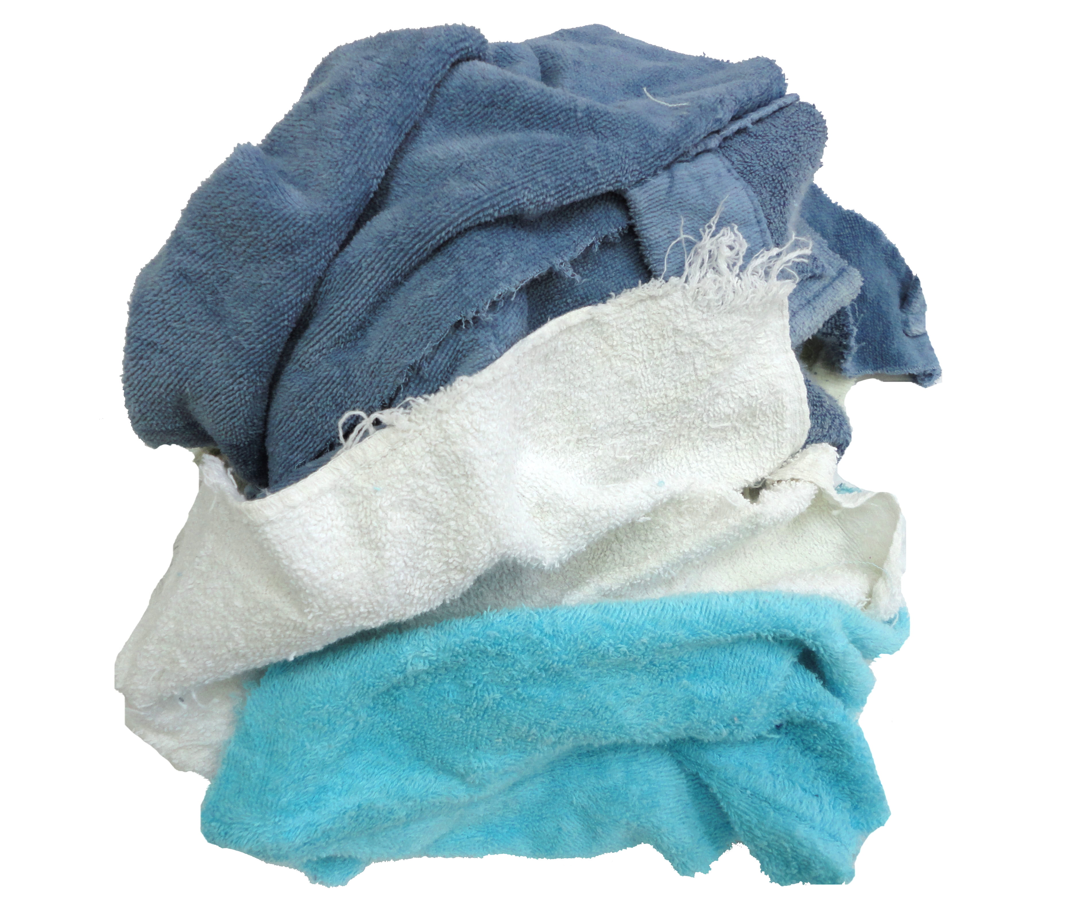 ProClean Basics Colored Terry Cloth Remnants, 3lb. bag
