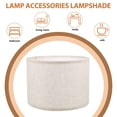 thumbnail image 3 of Miangastore Decent Table Lamp Shade Ceiling Lamp Shade Fabric Lampshade Dismountable Lampshade, 3 of 8