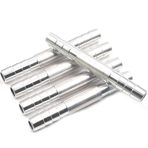 Car AC Hose Fitting Straight Splice Push Refri Hose Barb Joint Fitting HVAC