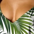 thumbnail image 5 of Lovzfmll Women's Sundress, V-Neck Sleeveless with Spaghetti Straps & Print & Low Back, Bohemian Maxi Dress Green, S, 5 of 6