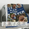 thumbnail image 6 of Custom Blanket with Photo Personalized Blankets and Throws Picture Blanket for Birthday Christmas Valentine Customized Gifts for Mom Dad Couple Girlfriend Boyfriend Wife Husband, 6 of 6