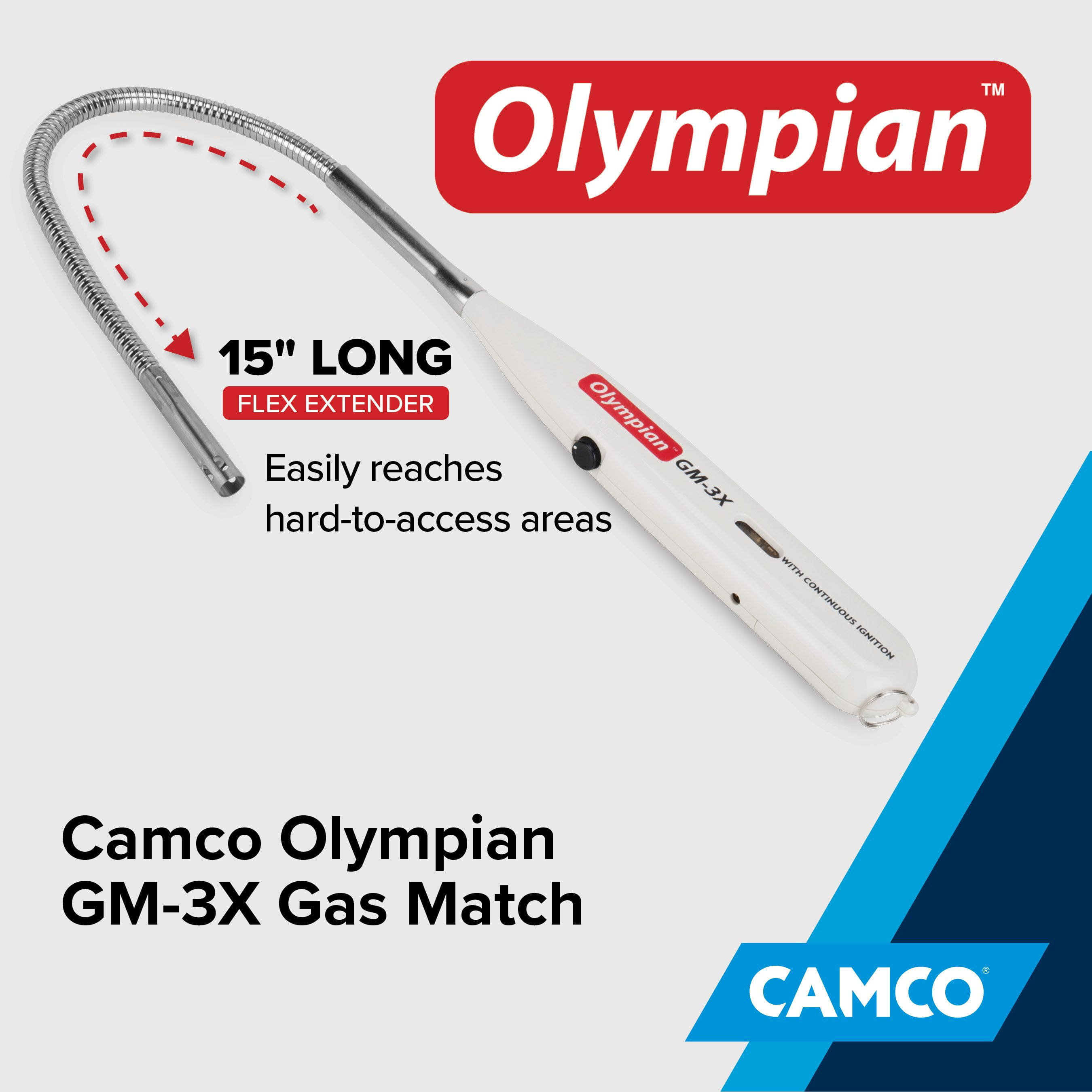 Camco Olympian GM-3X Gas Match, Refillable Utility Lighter (57549)