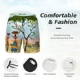 thumbnail image 5 of Fotbe African Women Men’s Swim Trunks Quick Dry Swim Shorts Board Shorts with Mesh Lining-X-Large, 5 of 9
