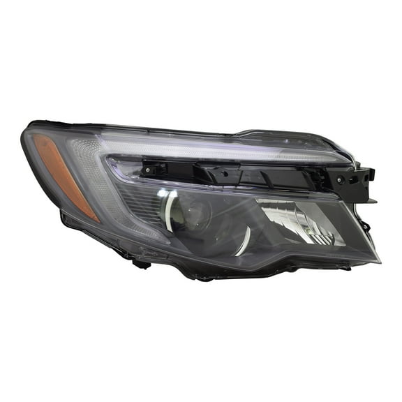 KAI New CAPA Certified Standard Replacement Passenger Side Headlight Assembly, Fits 2016-2020 Honda Pilot