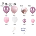 thumbnail image 2 of Decoración de boda con un toque de revelación de género, globos de látex no tóxicos para celebraciones de cumpleaños, fáciles de decorar, decoraciones de fiesta para eventos versátiles, 50 piezas, 2 of 5