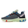 thumbnail image 2 of Nike Men's React Element 55 Volt Dark Grey Photo Blue Running Shoes, from StockX, 2 of 5
