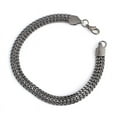 thumbnail image 2 of Luxury Men Stainless Steel Chain Bracelet Cuban Curb Link Hip Hop Jewelry, 2 of 6