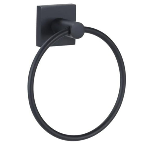 Copper Creek Hardware CC-BTH-TRING400BC Towel Ring, Black