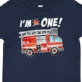 thumbnail image 4 of Inktastic I'm 1 Fire Truck 1st Birthday Boys or Girls Baby T-Shirt, 4 of 5