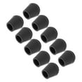 19mm Walking Cane Tip Prevent Slip Wearable Low Noise Round Rubber