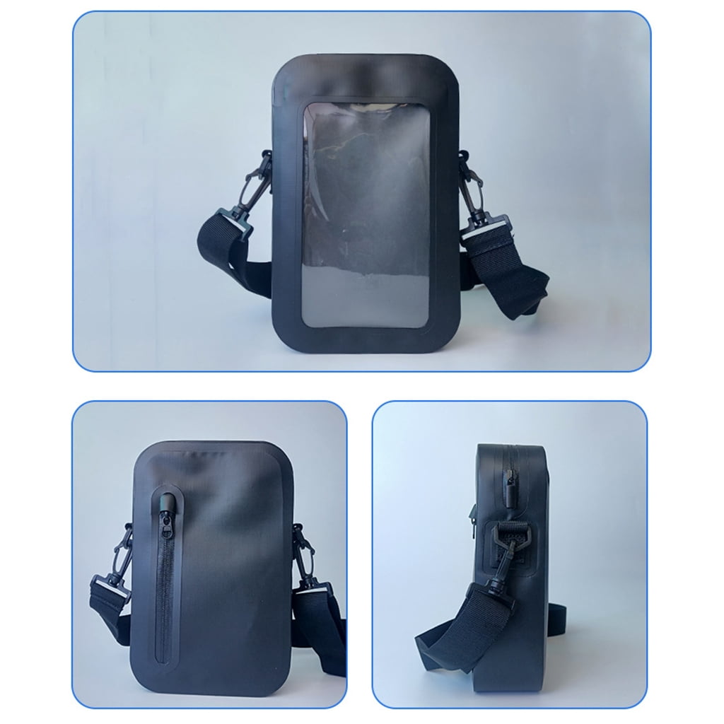 Water Resistant Phone Pouch For Outdoor Activities Touch Screens Dry Bag with Adjustable Strap For Most Smartphones