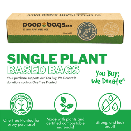 UPC: 0864942000005 | The Original Poop Bags Made in USA Flat Bags GREEN 200 Bags