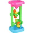 thumbnail image 1 of HUJIANN Ensemble de Jouets de Plage avec Roue de Sable et Tamisage à l'Eau – Design Interactif en Sablier, Kit de Jeu de Sable Extérieur pour Enfants, Outils de Plage Durables pour Garçons et Filles KY618-681, 1 of 6