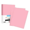 8.5 x 11" Pink Color Paper Smooth, for School, Office & Home Supplies, Holiday Crafting, Arts & Crafts | Acid & Lignin Free | Regular 20lb Paper - 100 Sheets