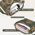 thumbnail image 3 of Stylish Retro Crossbody Purse | Chic Paisley Pattern | Spacious Multi-Pocket Casual Tote Bag, 3 of 5