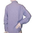 thumbnail image 3 of Orvis Women's Long Sleeve Linen Blend Top Size: S, Color: Light Blue Solid, 3 of 3