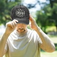 thumbnail image 6 of Christian Hats for Men Women Jesus Baseball Caps Faith Religious Gifts for Pastor Thanksgiving Christmas （Dark Gray）, 6 of 6