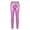 Pink, variant on YONGHS Girls' Metallic Shiny Stretch Leggings Yoga Pants Gymnastics Dance Athletic Tights Trosuers Hot Pink 4