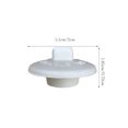 thumbnail image 5 of Advancent Paquete de 10 tapones de agua, suministros de baño de goma, tapones para bañera, lavabo redondo, colector de residuos ajustado, tapón para Cocina y Comedor Tipo 1 Advancent HA061207-01B, 5 of 5