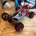 thumbnail image 4 of Llanta de Metal de 65mm + neumáticos de goma de alto agarre compatibles con 144001 A959 A959-b 124019 124018 Rc Car Par, 4 of 5