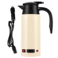 thumbnail image 3 of Ccdes 800ml High‑Capacity Kettle, Portable Electric Kettle, 12V‑24V Easy To Operate For Travel Car Use Outdoor, 3 of 8