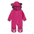 thumbnail image 3 of TAIAOJING Toddler Cute Jacket Baby Girls Boys Solid Cartoon Ears Hoodie Romper Clothes Jumpsuit Warm Outwear 18-24 Months, 3 of 9