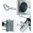 thumbnail image 3 of Patio Umbrella Holder Bracket for Railing, Umbrella Deck Mount, Stainless Steel Umbrella Clamp Attach to Railing,Fence,Benches,Deck,Tailgates,Dock,Beach Courtyard Balcony, 3 of 4
