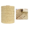 thumbnail image 4 of Rongfmy 984ft Raffia Paper Yarn Roll Recyclable Twine Cord for Gift Wrapping Florist Bouquets Weaving Thread Beige, 4 of 9