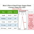 thumbnail image 5 of Men's Cargo Pocket Fleece Jogger Sweatpants (S-2XL), 5 of 5