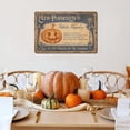 thumbnail image 2 of Halloween Vintage Sign, American-style Metal Tin Sign Wall Decor, Retro Sign for Home Living Room Bedroom Halloween Decor Gifts - 8x12 Inch, 2 of 5