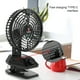 thumbnail image 4 of Greeniant Ventilador eléctrico para acampar con linterna móvil USB con luces nocturnas Led, ventiladores de iluminación para exteriores para Estufas de camping X80/Negro, 4 of 6