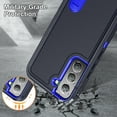 thumbnail image 7 of TECH CIRCLE for Samsung Galaxy S23 Plus Case, Anti-Drop Hybrid Heavy Duty Protective Phone Cover Shockproof Rugged Military Bumper Tough Kickstand Cover for Samsung Galaxy S23 Plus 2023,Navy Blue, 7 of 7