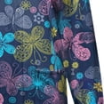 thumbnail image 4 of Blusa de uniforme de trabajo para mujer con estampado de cuello redondo y manga larga a la moda para mujer Fridja  fksj2409, 4 of 4